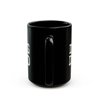 Dog Dad Black Mug