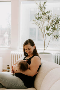 Everywhere Breastfeeding Tank Top - Black