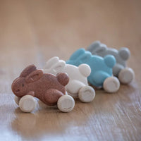 Push Along Bunny - Brown - BIG FRENCHIES