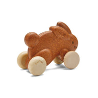 Push Along Bunny - Brown - BIG FRENCHIES