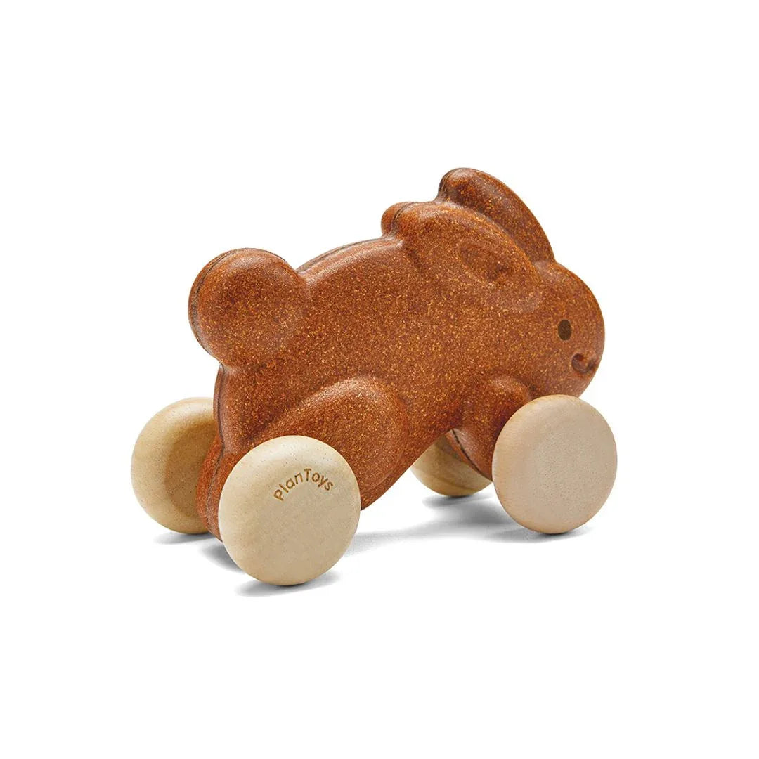 Push Along Bunny - Brown - BIG FRENCHIES
