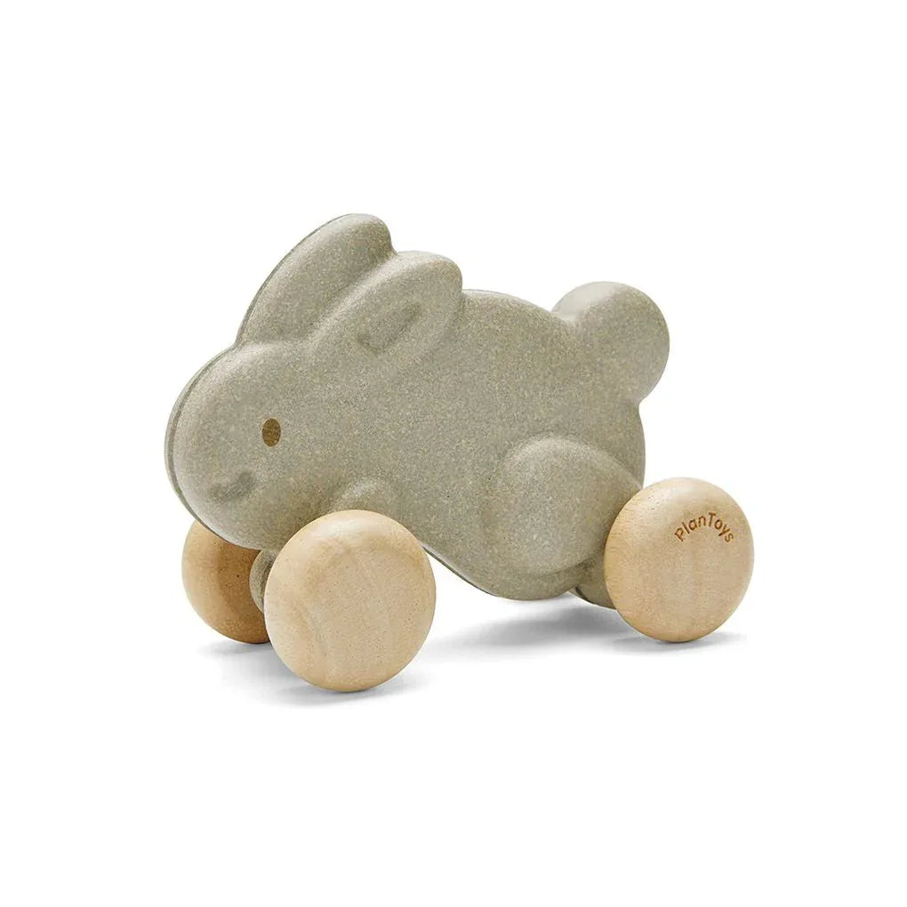 Push Along Bunny - Grey - BIG FRENCHIES