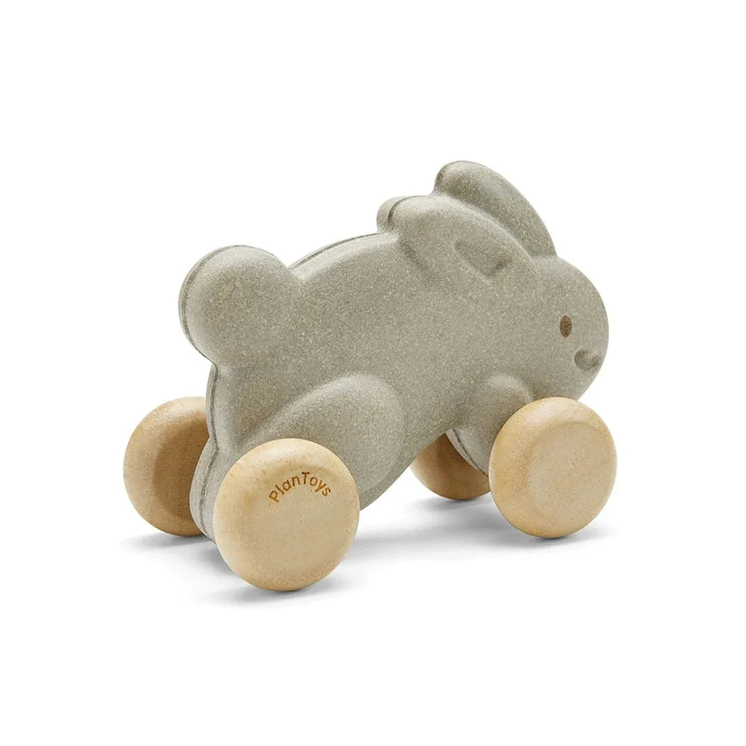 Push Along Bunny - Grey - BIG FRENCHIES
