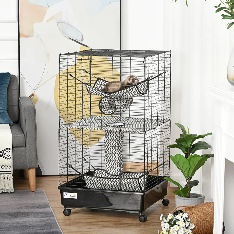 Small Animal Cage Rolling Big Ferret Cage