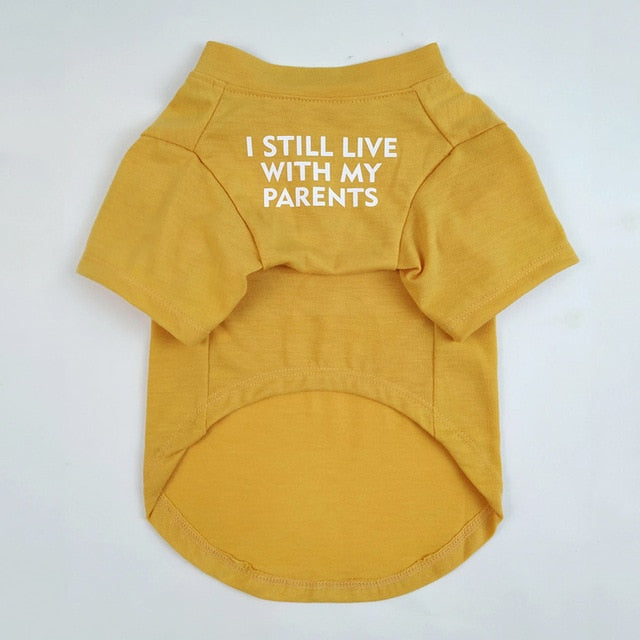 I Still Live With My Parents T-Shirt - BIG FRENCHIES