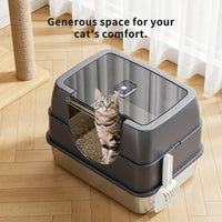 Only Self Pickup---Galaxy Stainless Steel Cat Litter Box