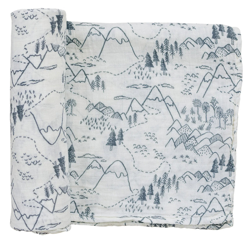 Summit Muslin Swaddle Blanket - BIG FRENCHIES