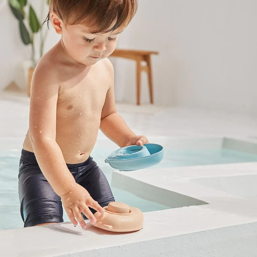 Rubber Convertible Boat - Pastel Blue - BIG FRENCHIES