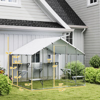 Catio Outdoor Cat Enclosure With Waterproof Cover,Multiple Packages Will Be Shipped,Please Pay Attention To The Dimensio