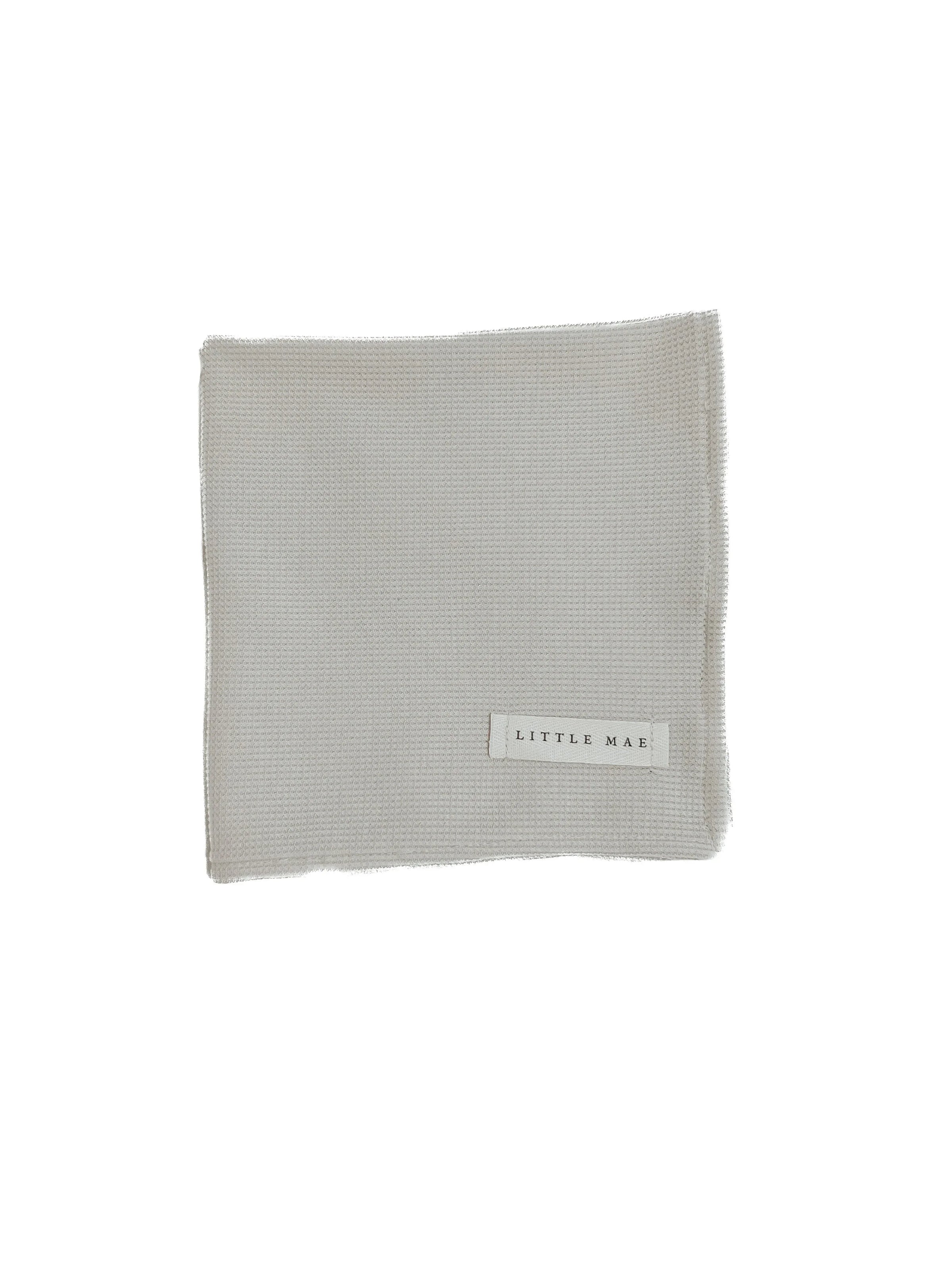 Coco Ivory Waffle Knit Blanket - BIG FRENCHIES