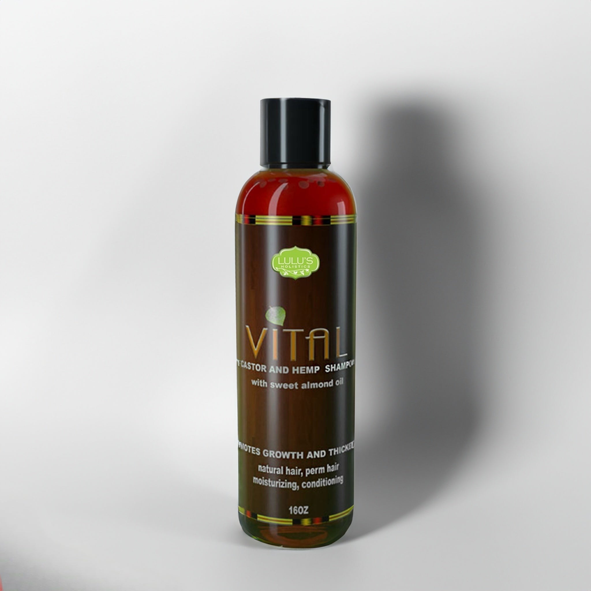 Vital Castor & Hemp Shampoo – Growth & Strength for Dry Scalp