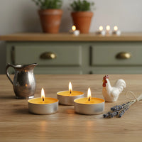 Tealight Beeswax Candles Aluminum Cups BULK - BIG FRENCHIES