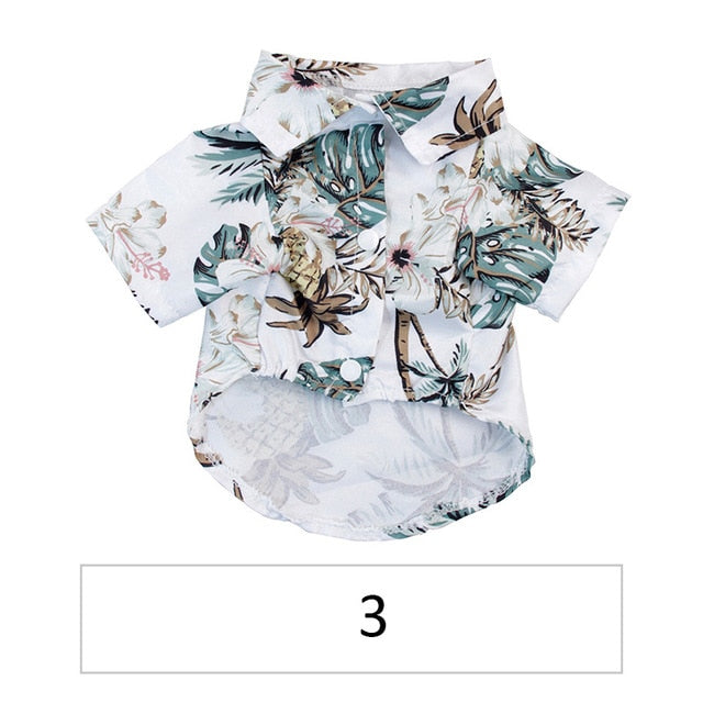Hawaiian Pet Shirts - BIG FRENCHIES