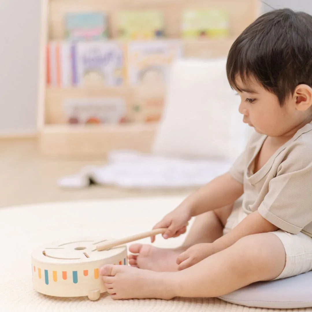 Wooden Sensory Drum - BIG FRENCHIES