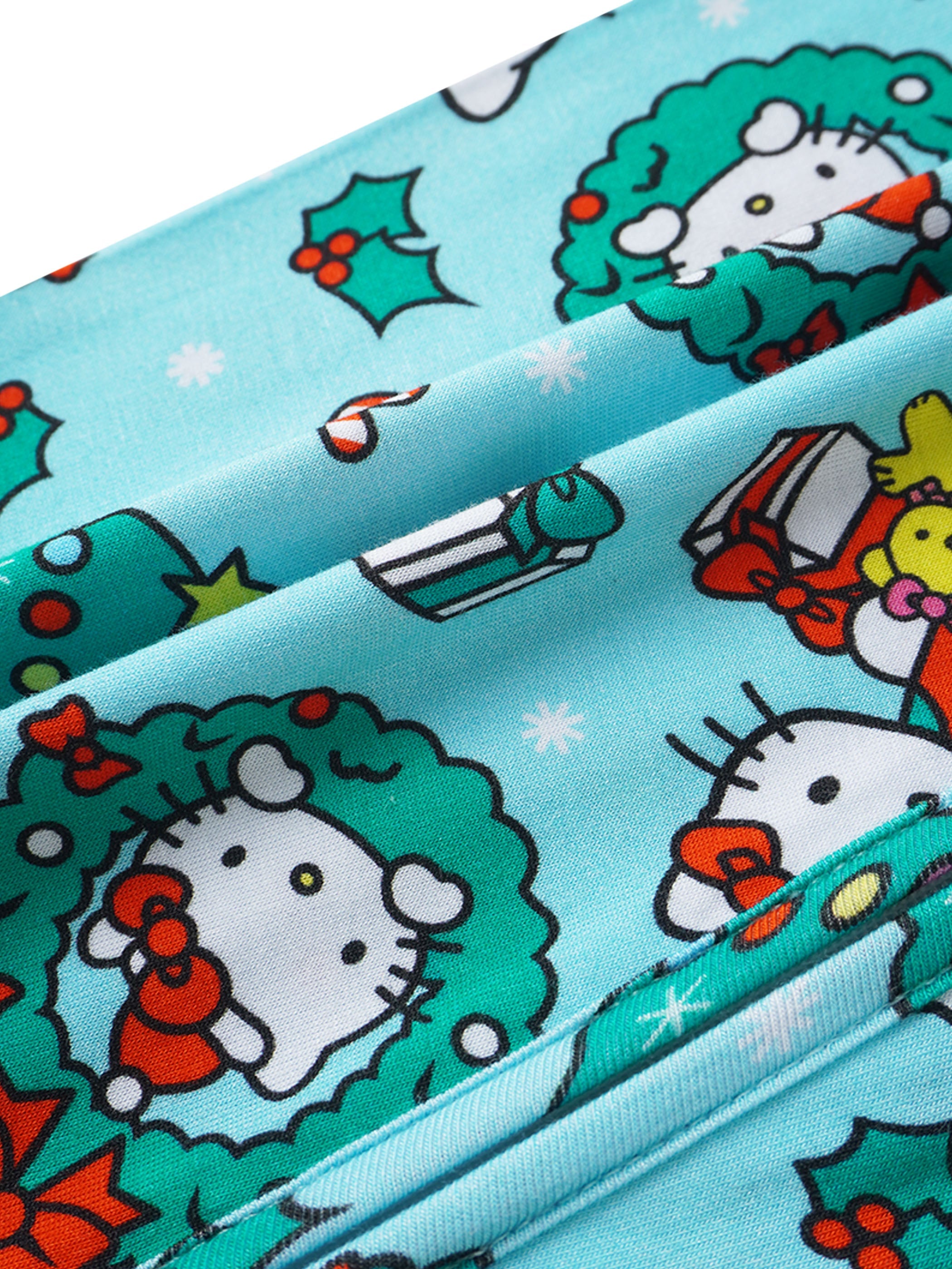 PoshTOT Sanrio Hello Kitty Wreath Bamboo Baby Convertible Zippy Romper