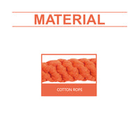 Cotton Rope Carrot Dog Teething Toy, Durable Chew Toy For Puppy Teeth Cleaning & Gum Massage