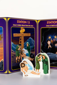 Stations of the Cross Pray & Play Set - By Saintly Heart & Brother Francis - BIG FRENCHIES