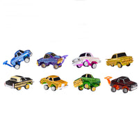 "Lowriders Show Glow" Series 3 Set of 8 Pieces Diecast Model Cars by CarTuned