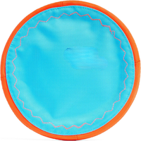 Paraflight Flying Disc Dog Toy Water Floating Flyer Durable Nylon Construction With Soft Rubber Edges For Medium And Lar