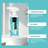 Pet Deodorant Spray, Gentle Pet Odor Eliminator For Dogs & Cats, Instantly Remove Bad Smell For Pet Bedding, Carpet & Ho
