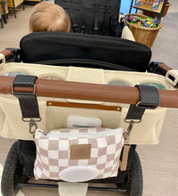 Wipes Clutch | Tan Check