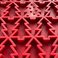 "Peace" Christmas Tree emat - Enrichment Lick Mat for Dogs and Cats | Christmas Tree design | SodaPup - BIG FRENCHIES