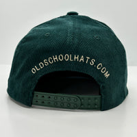 ASPEN SKI custom embroidered Hat Corduroy Snapback