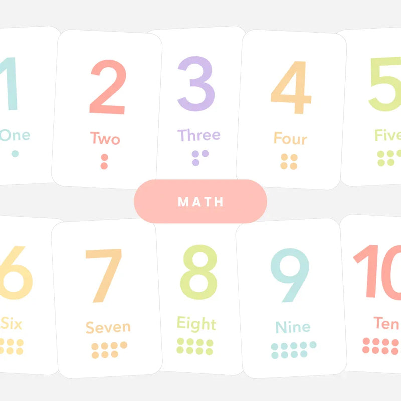 Math Flashcards - BIG FRENCHIES