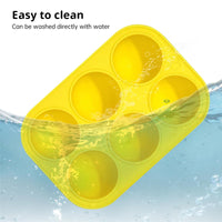6 - cavity dog treat molds , compatible with Woof & Power Chewer Pupsicle, silicone for frozen treats, reusable for Pupsicle toy