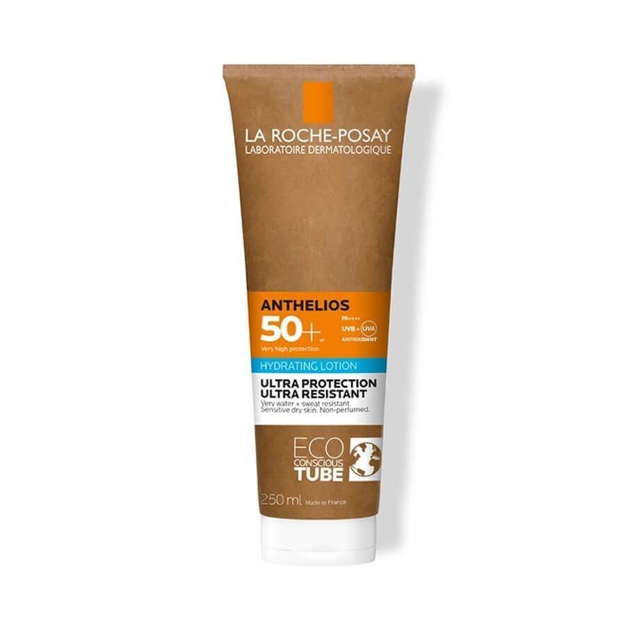 La Roche-Posay Anthelios SPF 50 Sunscreen Lotion: High UVA/UVB Protection, Fragrance-Free & Non-Comedogenic for Sensitive Skin (8.45 fl oz)