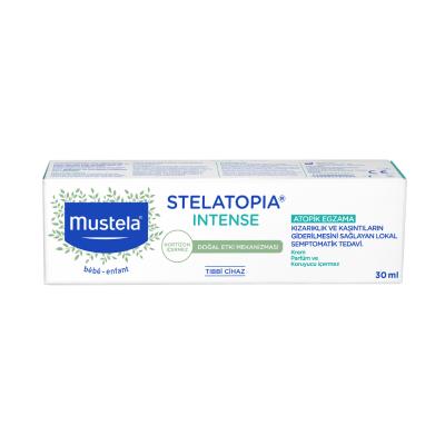 Mustela Stelatopia Intense Care Baby Care Cream - Hypoallergenic Moisturizer for Sensitive Skin, 1.01 fl oz