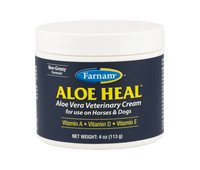 Farnam Aloe Heal Veterinary Cream 4 oz. Horses Dogs Wound Care Aloe Vera Healing
