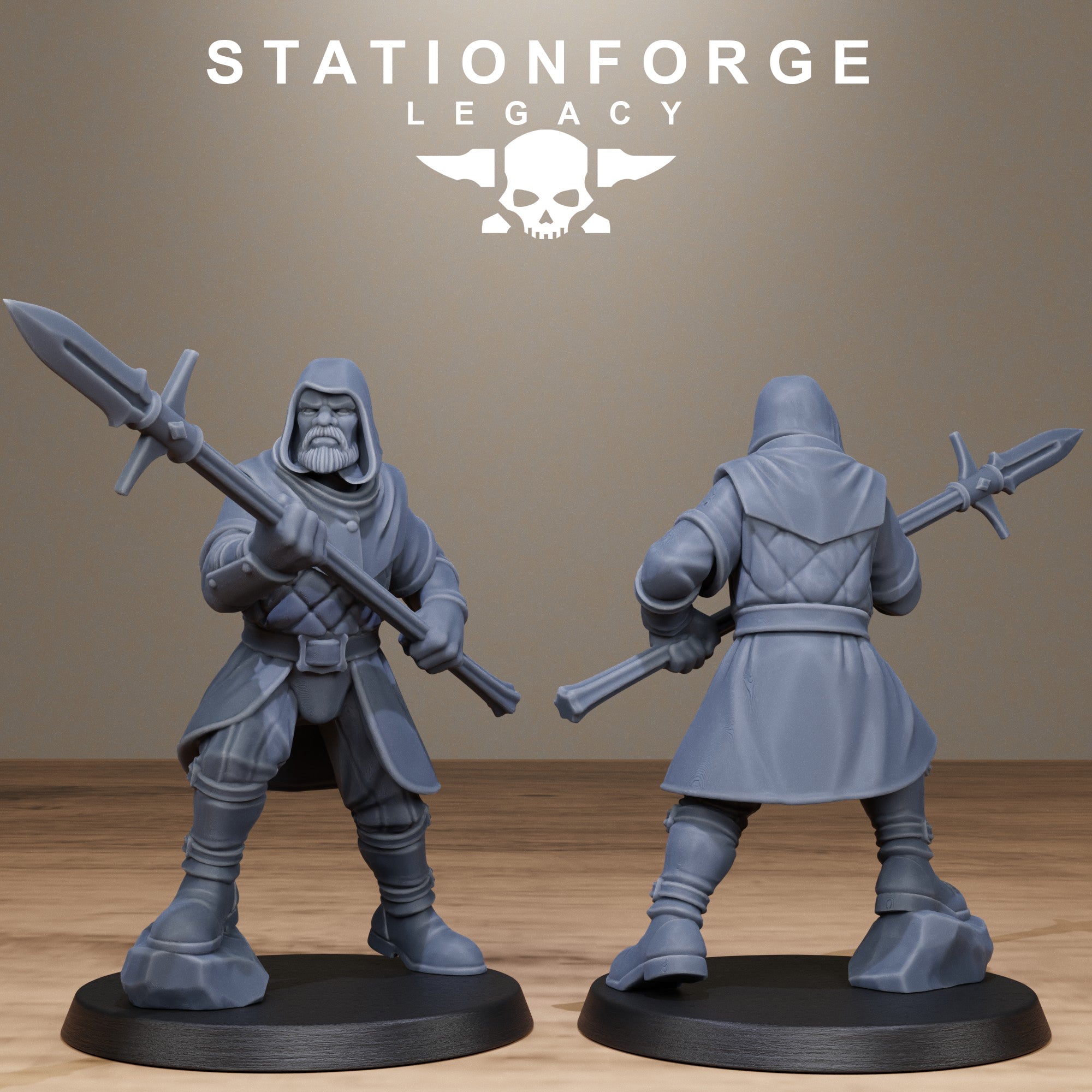 3D Printed Thorncrest Hunters by StationForge Miniatures