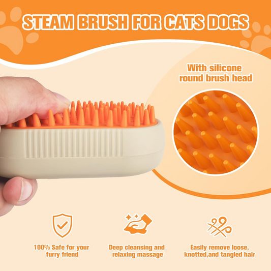 GroomBrush-The All-in-One Pet Gromming Mist Brush - BIG FRENCHIES