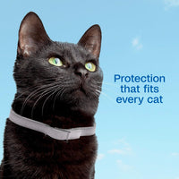 Adams Plus Flea & Tick Collar for Cats Water-Resistant Up to 7 Months Protection 2PCK