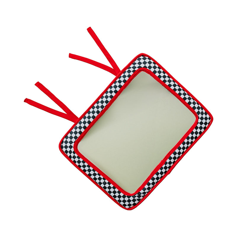Baby Mirror for Crib or Car in High Contrast Colors - BIG FRENCHIES