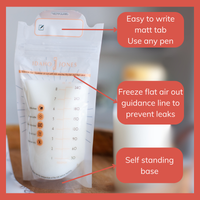 Milk Storage Bags - Breast Milk Pouches