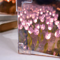 Tulip Mirror LED Night Light - Purple - BIG FRENCHIES