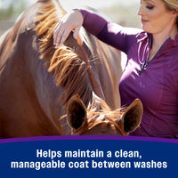 Farnam Vetrolin Shine Coat Conditioner & Shine Spray for Horses Mane Tail 64 oz.