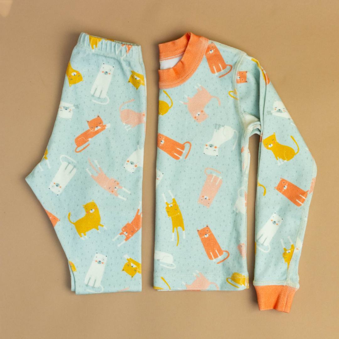 New Cats Organic Pajamas - BIG FRENCHIES