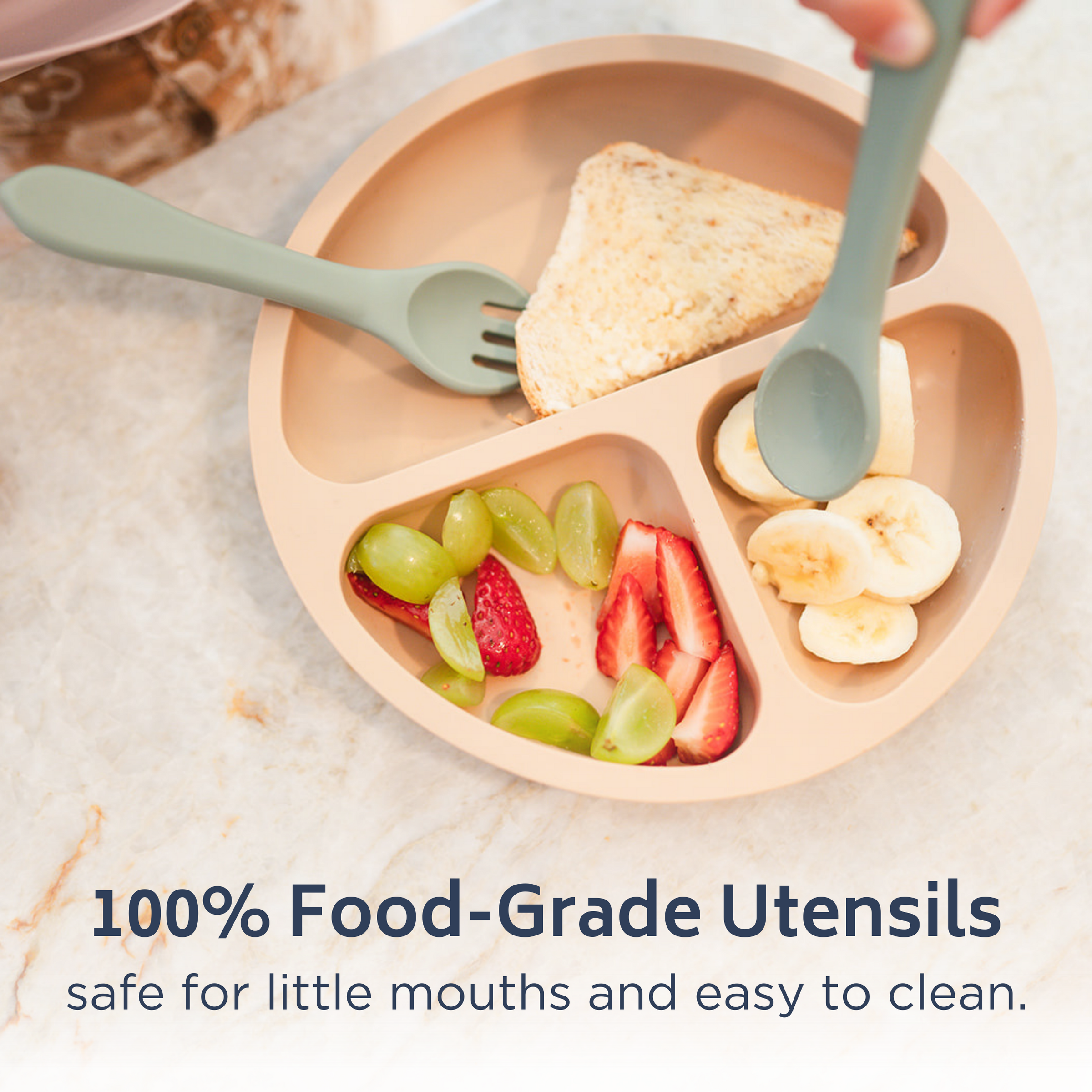 Clay Spoon and Fork Set