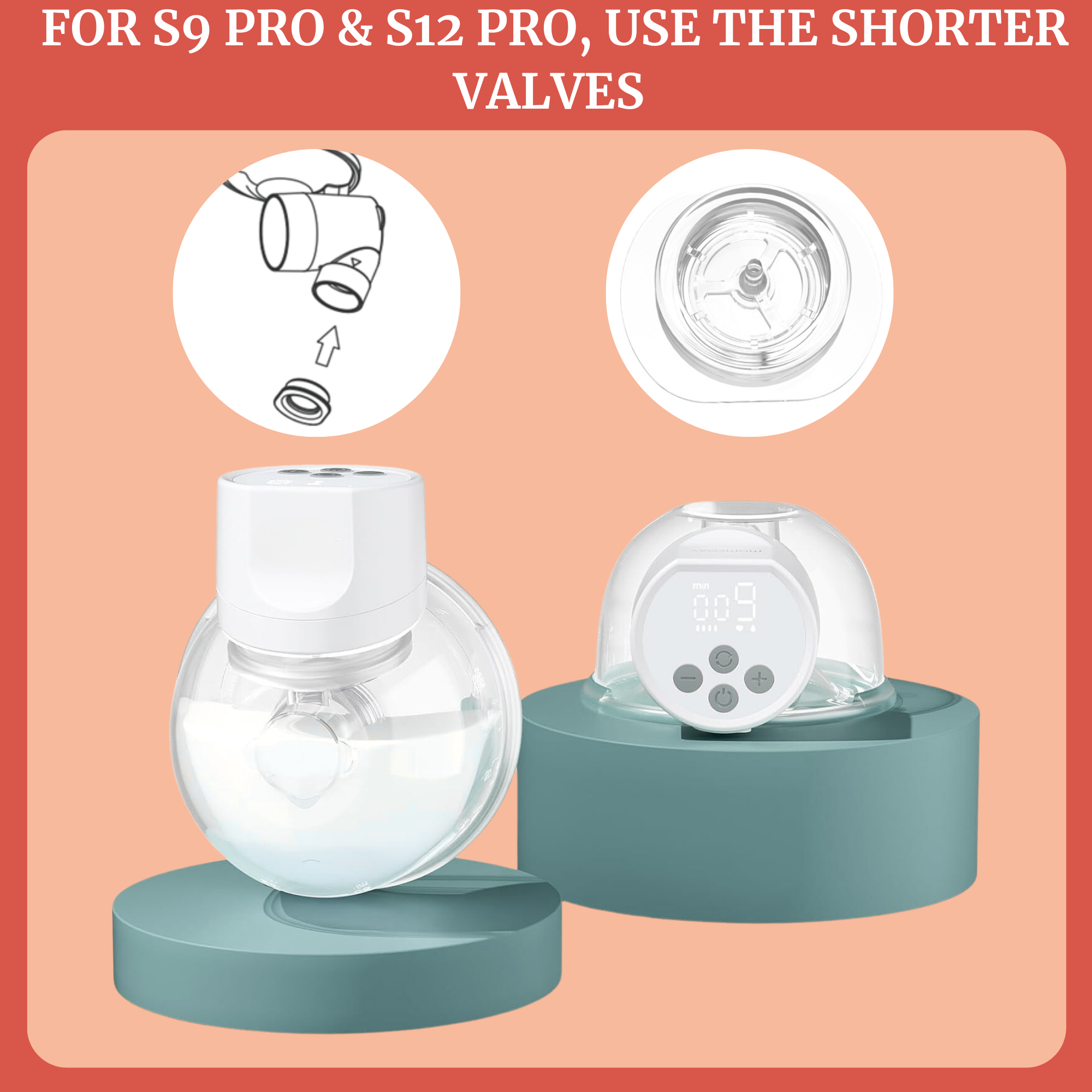 Duckbill Valves & Membranes for Wearable Breast Pumps