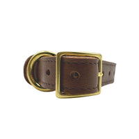 Plain Leather Dog Collar - BIG FRENCHIES