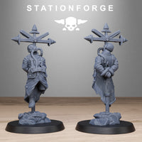 3D Printed GrimGuard Objective Markers by Stationforge Miniatures
