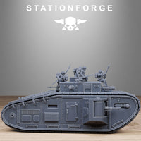 3D Printed FreeGuard Heavy Tank by Stationforge Miniatures