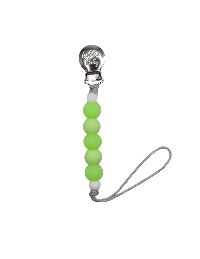 Glow in the Dark Pacifier Clip // Green - BIG FRENCHIES