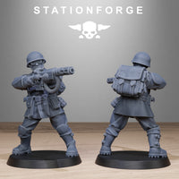 3D Printed FreeGuard Infantry by StationForge Miniatures