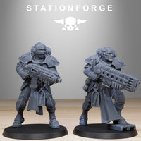 3D Printed Vadalites Brotherhood by StationForge Miniatures