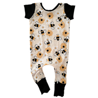 Busy Bee Zip Romper