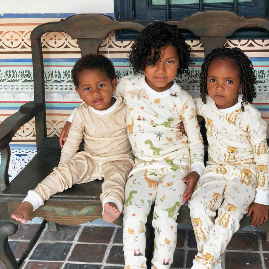 Dinosaur Organic Cotton Pajamas - BIG FRENCHIES